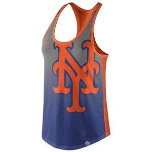 Women's New York Yankees Nike Navy Tri-Fade Tank Top Size X-Large